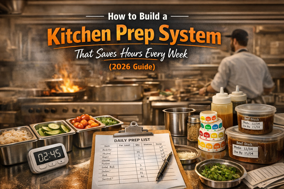 How to Build a Kitchen Prep System That Saves Hours Every Week (2026 Guide for Australia & NZ)