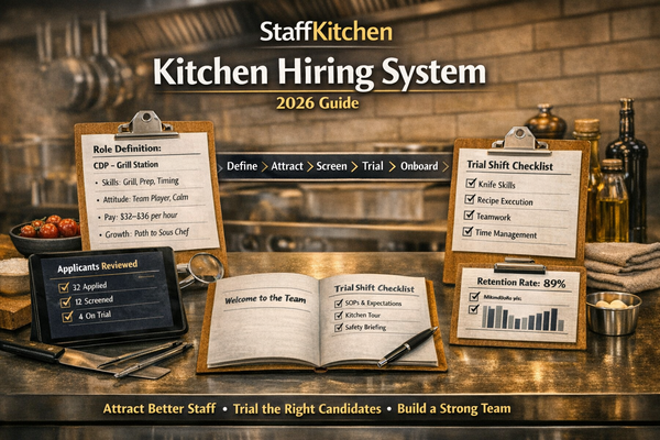 How to Build a Kitchen Hiring System That Actually Works (2026 Guide)